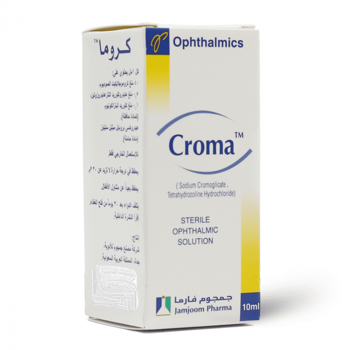 كروما نقط عين ١٠ مل|CROMA 10ML EYE DROPS