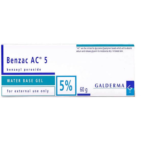 بنزاك إيه سي ٥٪ جل |BENZAC AC 5% GEL 60GM