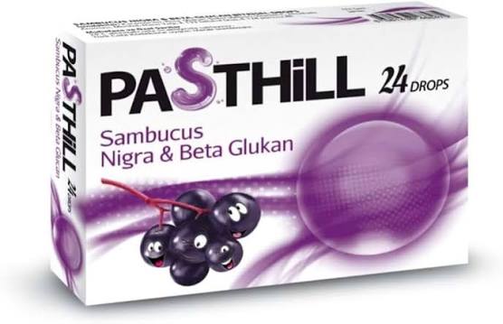 PASTHILL SAMBUCUS NIGRA & BETA GLUCAN 24 DROPS