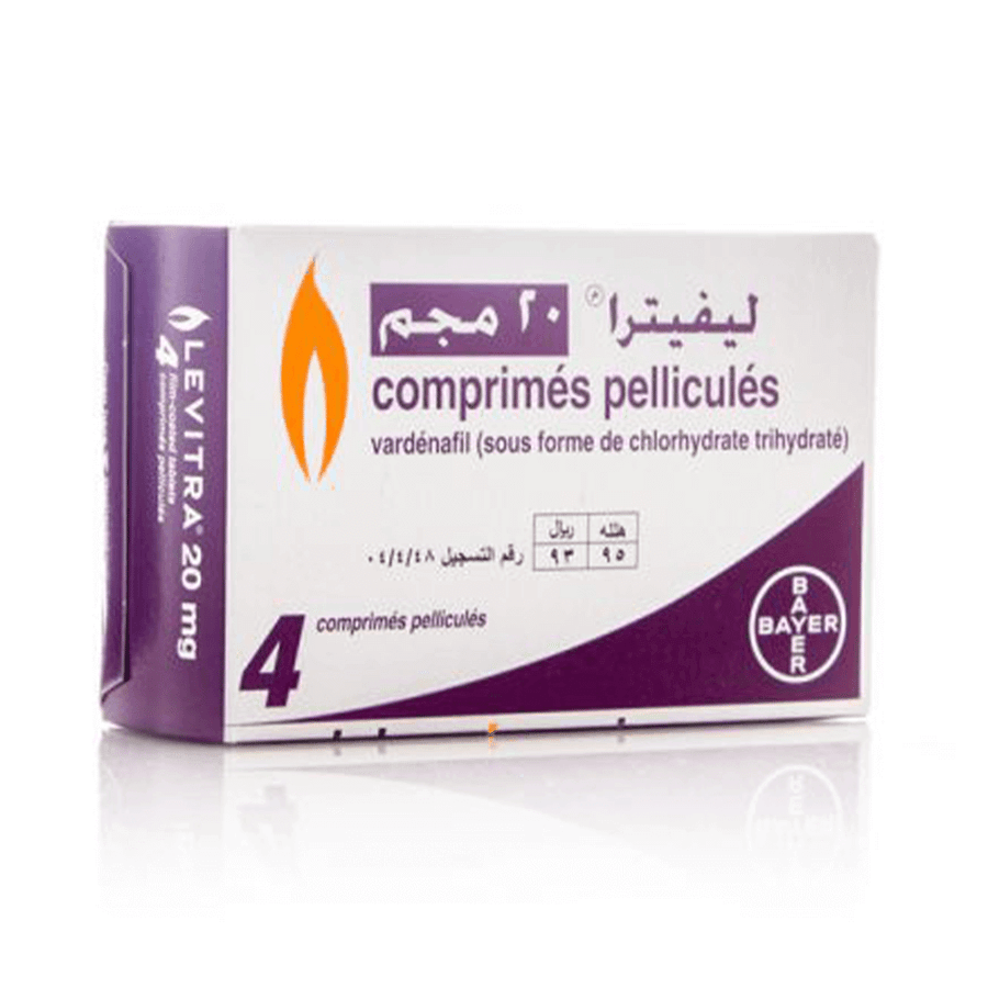 ليفيترا 20 مليجرام  4 أقراص |LEVITRA 20MG 4TAB