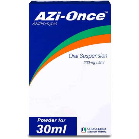 أزي _ونس معلق ٣٠ مل |AZI-ONCE 200 MG 30 ML SUSP///