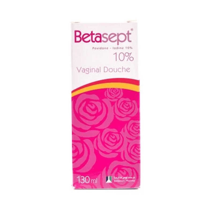 بيتاسيبت غسول مهبلي  ١٠ ٪ ١٣٠ مل|BETASEPT VAGINAL DOUCHE 10% 130 ML