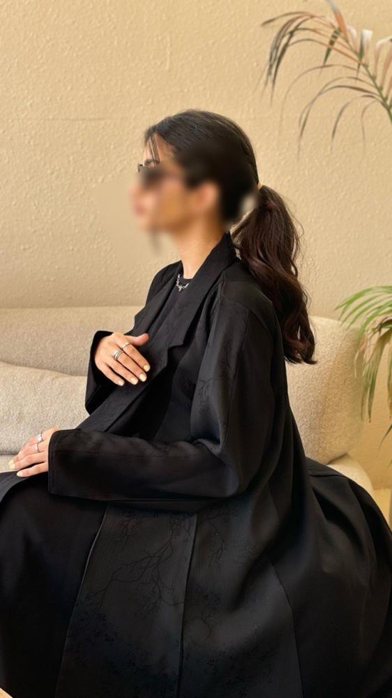 عباية بليزر اسود