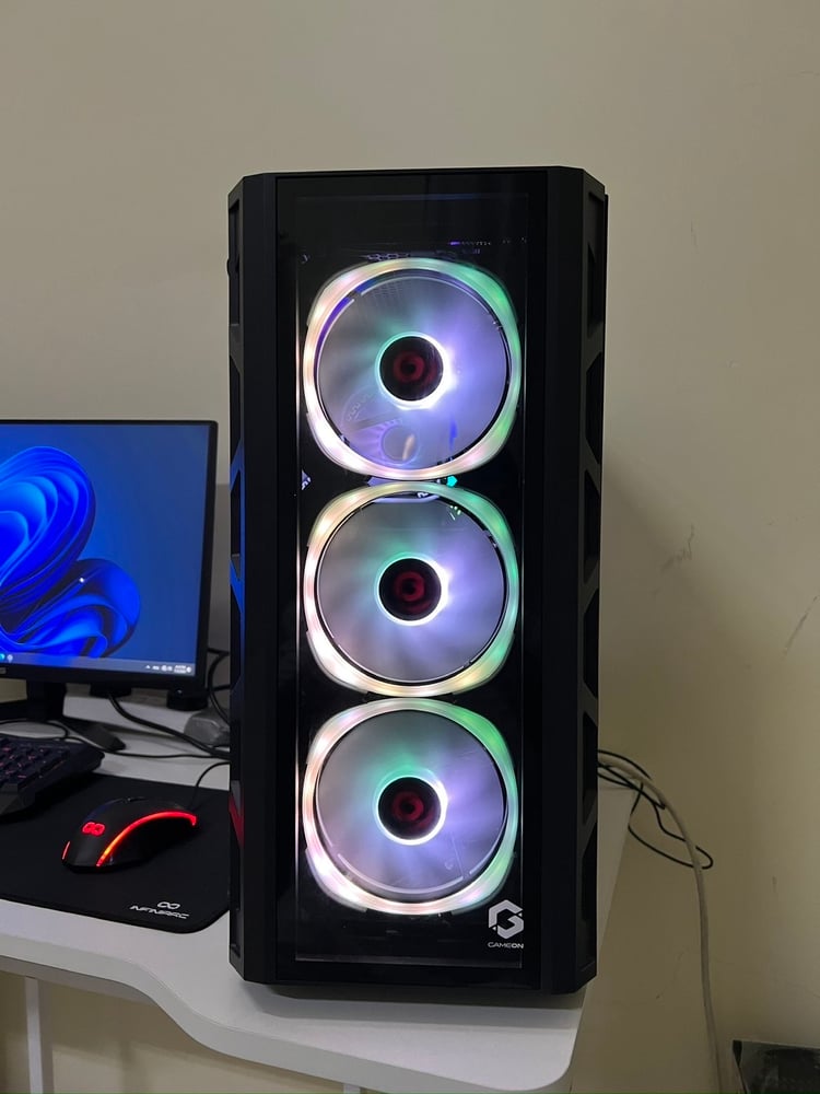 i512400f RTX4060 8g ddr4 16g3600 بيسي قيمنق