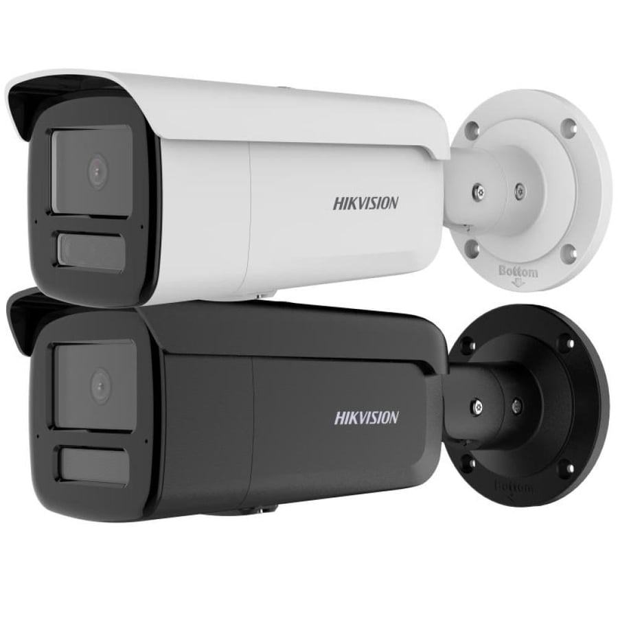 كاميرا هيكفيجن Hikvision IP 6MP AcuSense بإنذار أحمر وأزرق – DS-2CD2T63G2-LIS2U/SRB