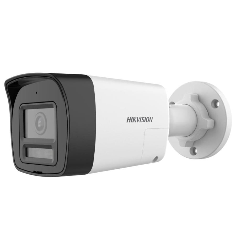 كاميرا هيكفيجن Hikvision بولت 4K بصوت ثنائي وإنذار نشط – DS-2CE16U0T-LXTS