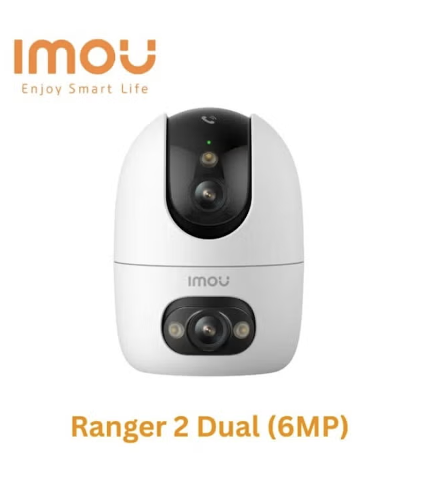 كاميرا مراقبة ايمو الذكية مزدوجة العدسة ثابته ومتحركة واي فاي داخليه  IMOU Ranger 2 Dual 6MP IPC-S20EN-6M0S