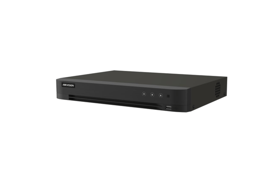 جهاز تسجيل كاميرات مراقبة DVR هيكفيجن 4قناة لكاميرات تناظرية HD-TVI ، موديل iDS-7204HTHI-M1/XT(STD)