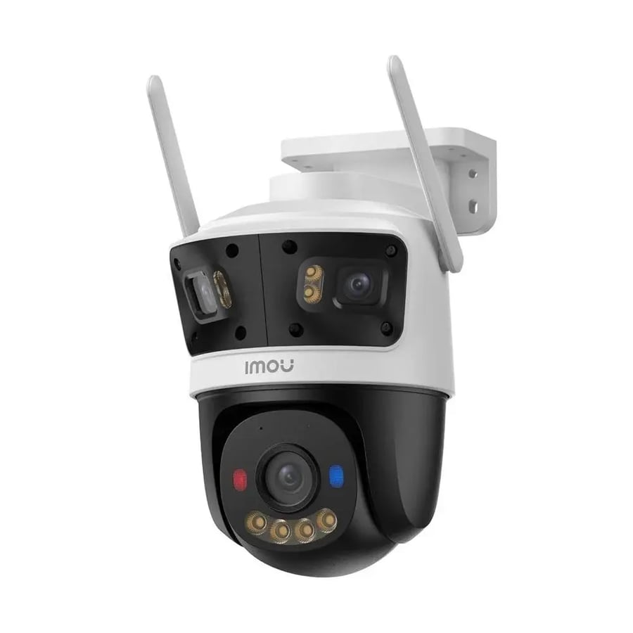 كاميرا مراقبة خارجية واي فاي متحركة دقة 11 ميجا ثلاثية العدسات Wi-Fi 6 مع PT وتتبع ذكي IMOU Cruiser Triple IPC-S7UN-11MOWED