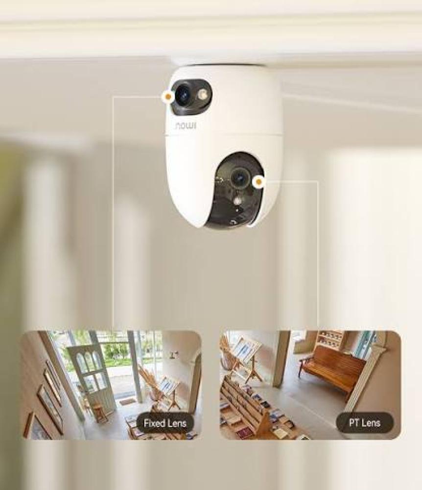 كاميرا مراقبة ايمو الذكية مزدوجة العدسة ثابته ومتحركة دقه 10 ميجا واي فاي داخليه  IMOU Ranger 2 Dual IPC-S20EN-10M0S