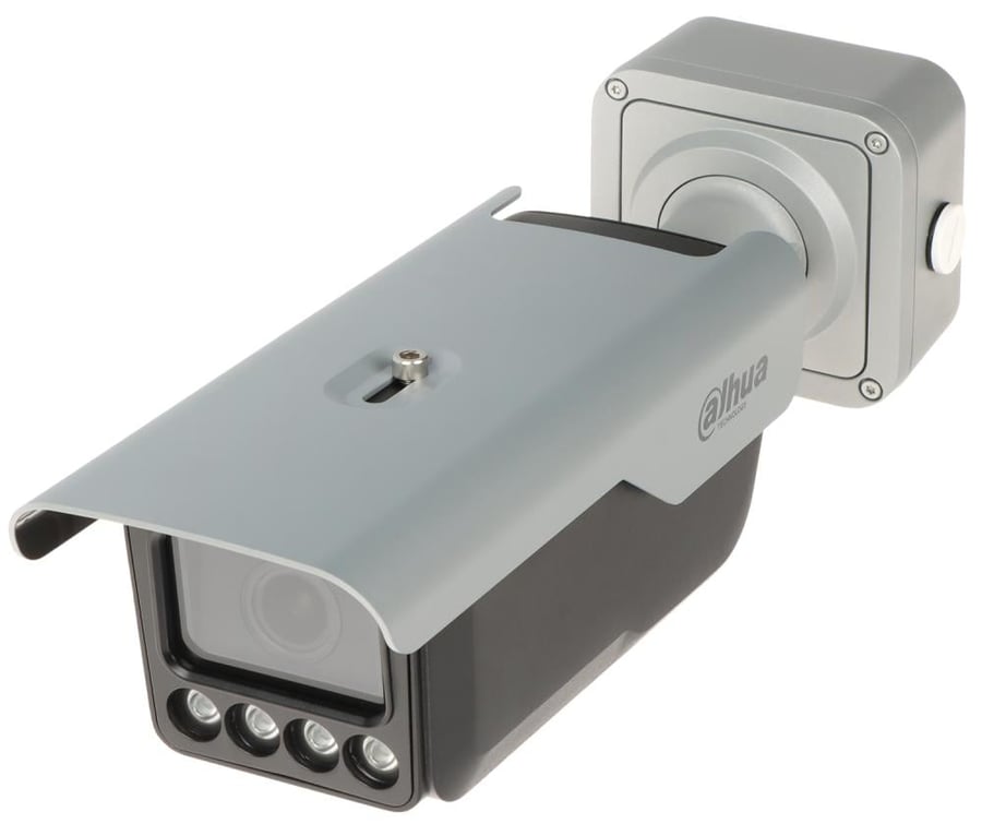 كاميرا مراقبة من داهوا لقراءة لوحات السيارات ANPR بدقة 4 ميجا Dahua Access ANPR Camera - كاميرا دخول بوابات DHI-ITC413-PW4D-IZ1