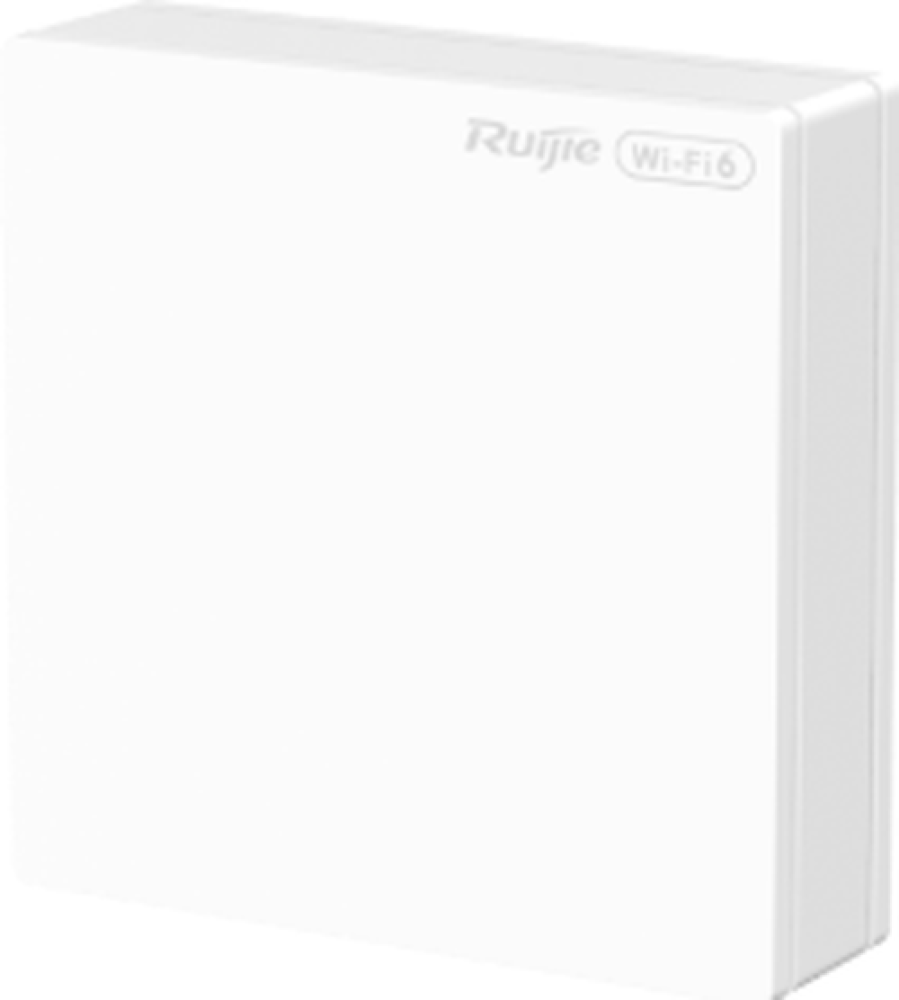Ruijie Reyee RG-RAP62-Wall-Lite – نقطة وصول جدارية Wi-Fi 6 AX3000 بسرعة 2974Mbps