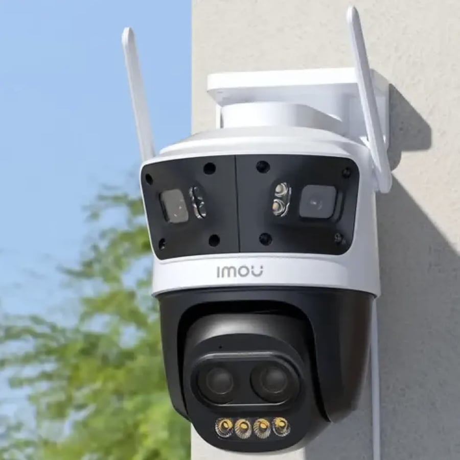 كاميرا مراقبة خارجية متحركة دقة 13 ميجا زوم 12 مرة ثلاثية العدسات Wi-Fi 6 مع PT وتتبع ذكي IMOU Cruiser Pano Z 13MP – IPC-S76DN-13M0N