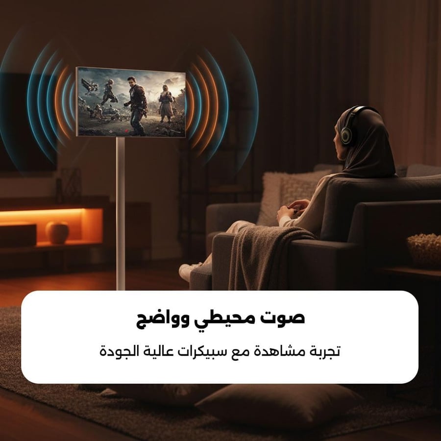 شاشة اندرويد لمس ذكية مع ستاند  21.5 بوصة