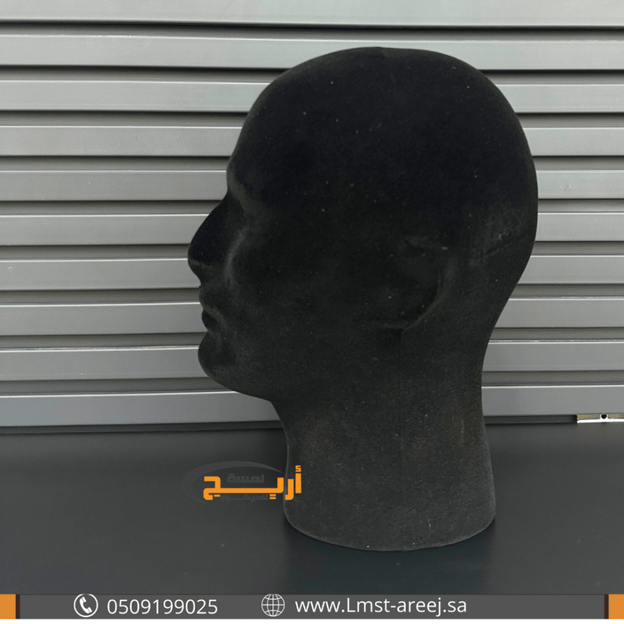 Men's velvet head model