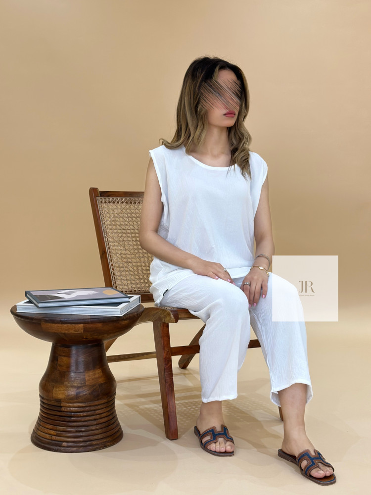 Under abaya - بدلة تحت العباية - ابيض