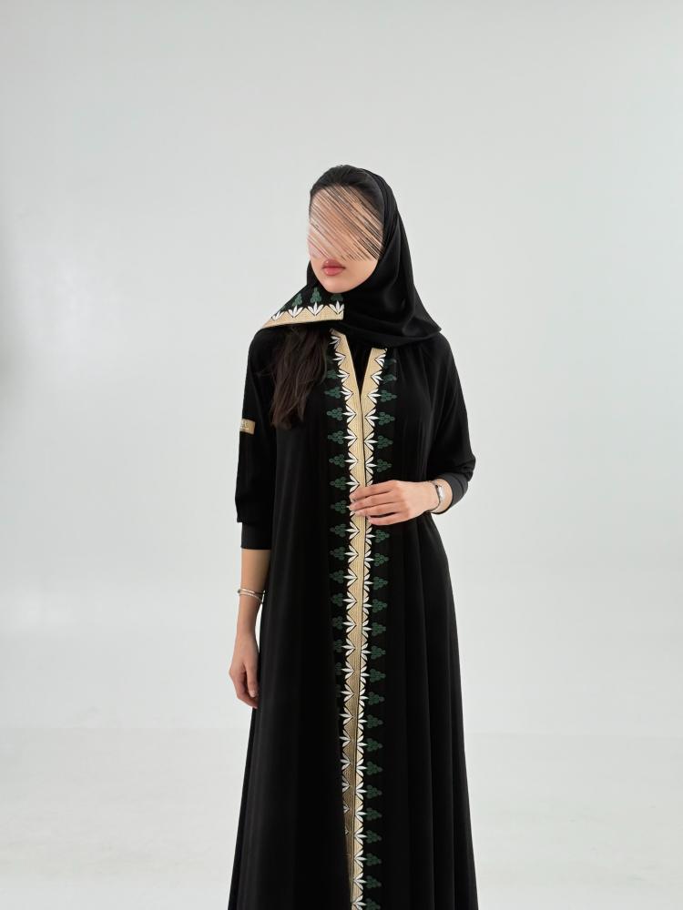 عباية كريب ملكي بسودا