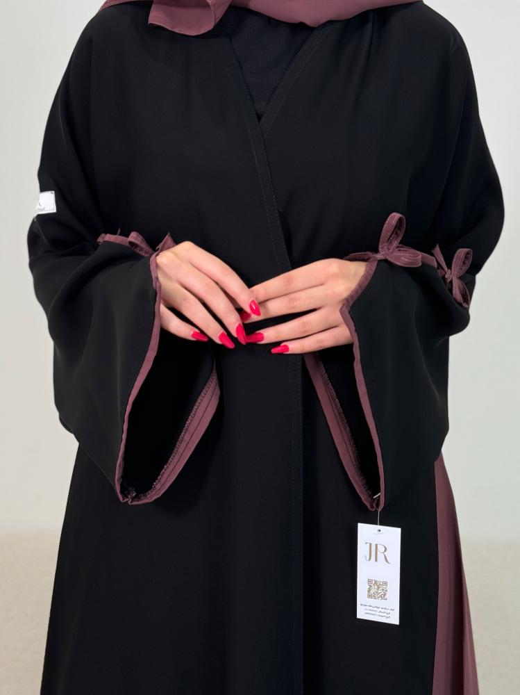 عباية راقيه عنابي
