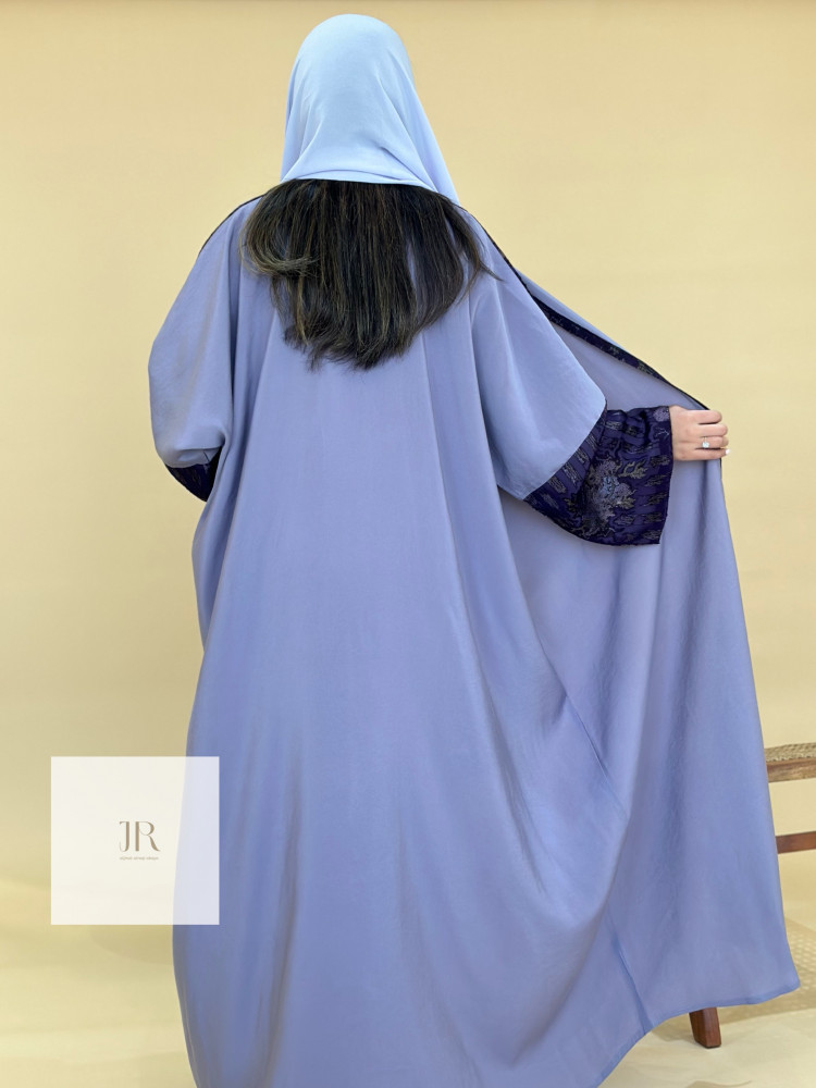 عباية مغسول موف فاتح