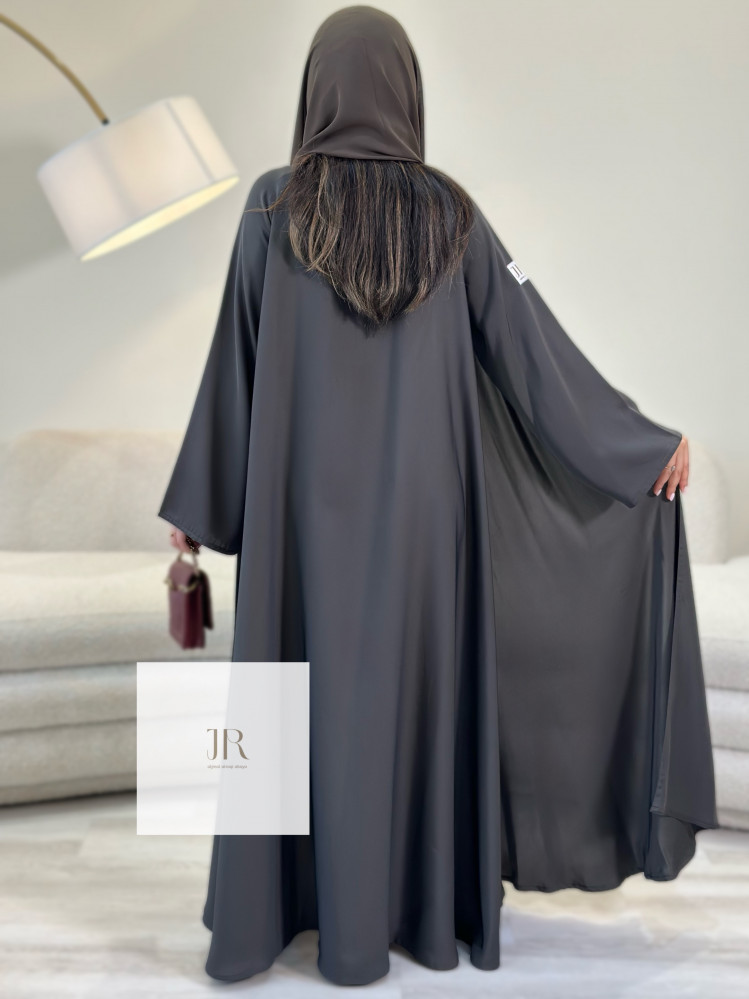 عباية بلاك بيري دبل كلوش - اخضر داكن