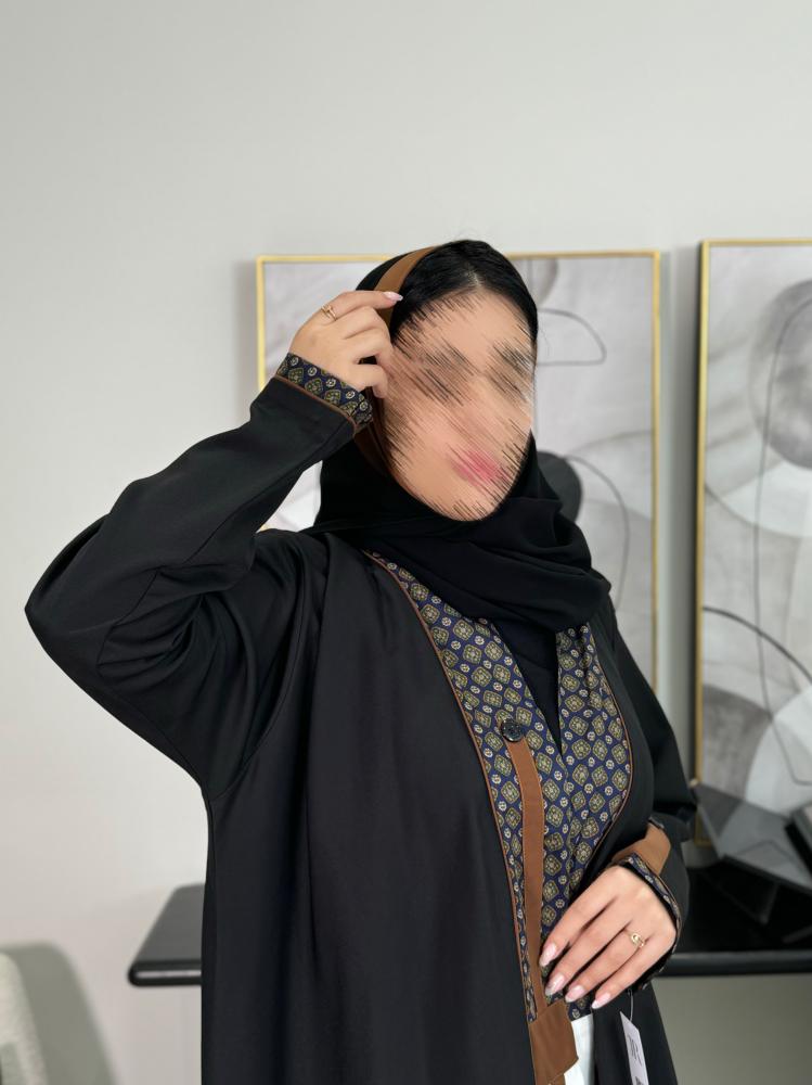 عباية فرس ا كريب باربي اسود