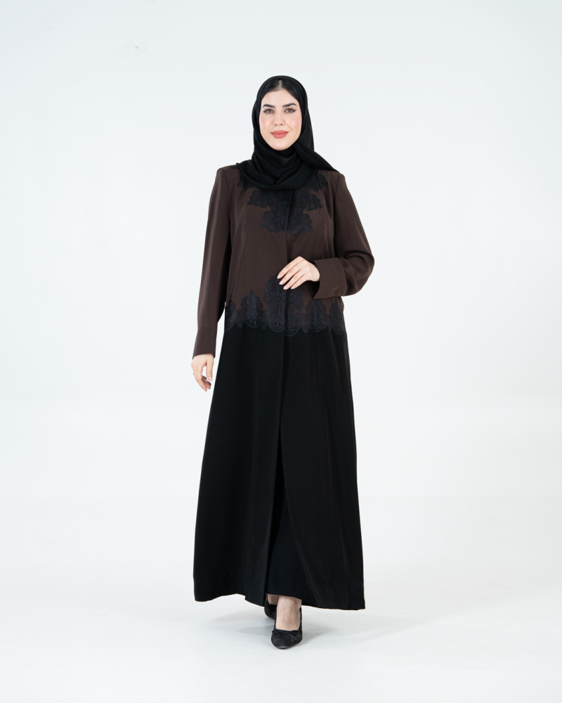 بليزر | عباية ارمانيا بني