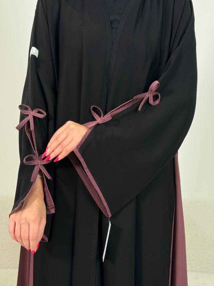 عباية راقيه عنابي
