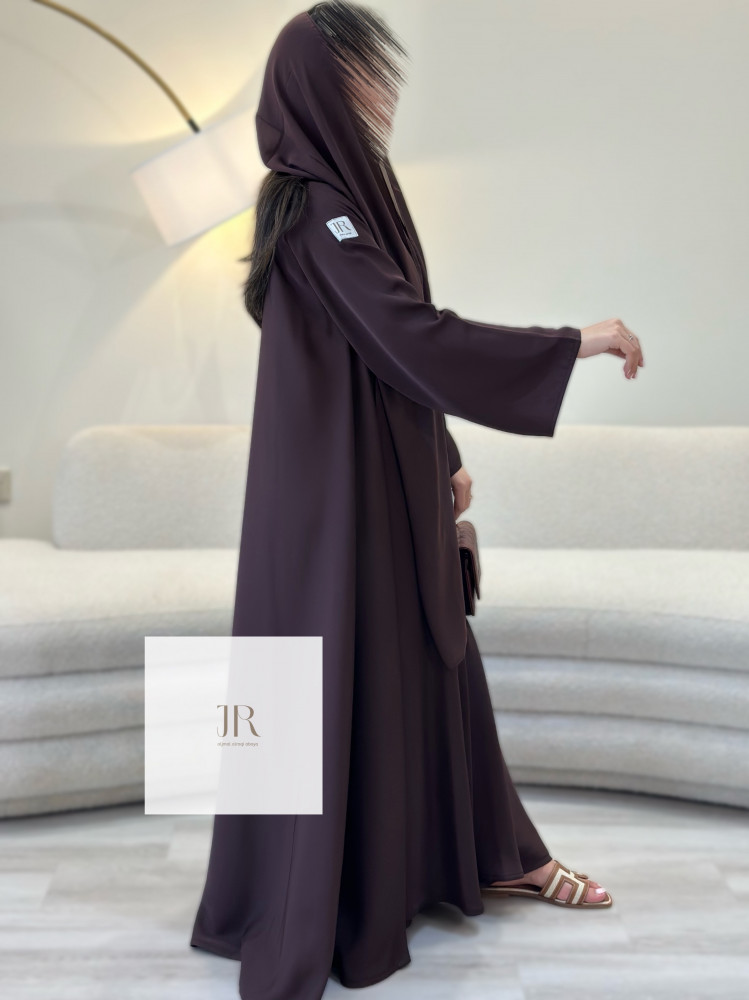 عباية  بلاك بيري دبل كلوش - عودي