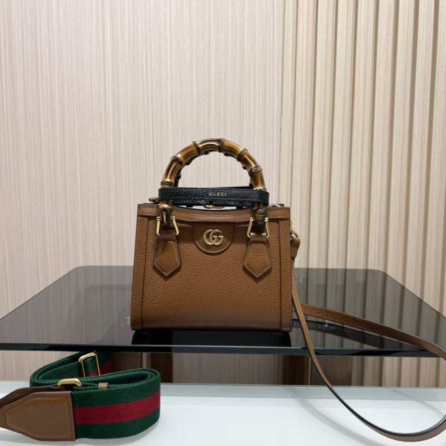 حقيبة غوتشي Bamboo GG صغيرة – Gucci Bamboo GG Small Bag