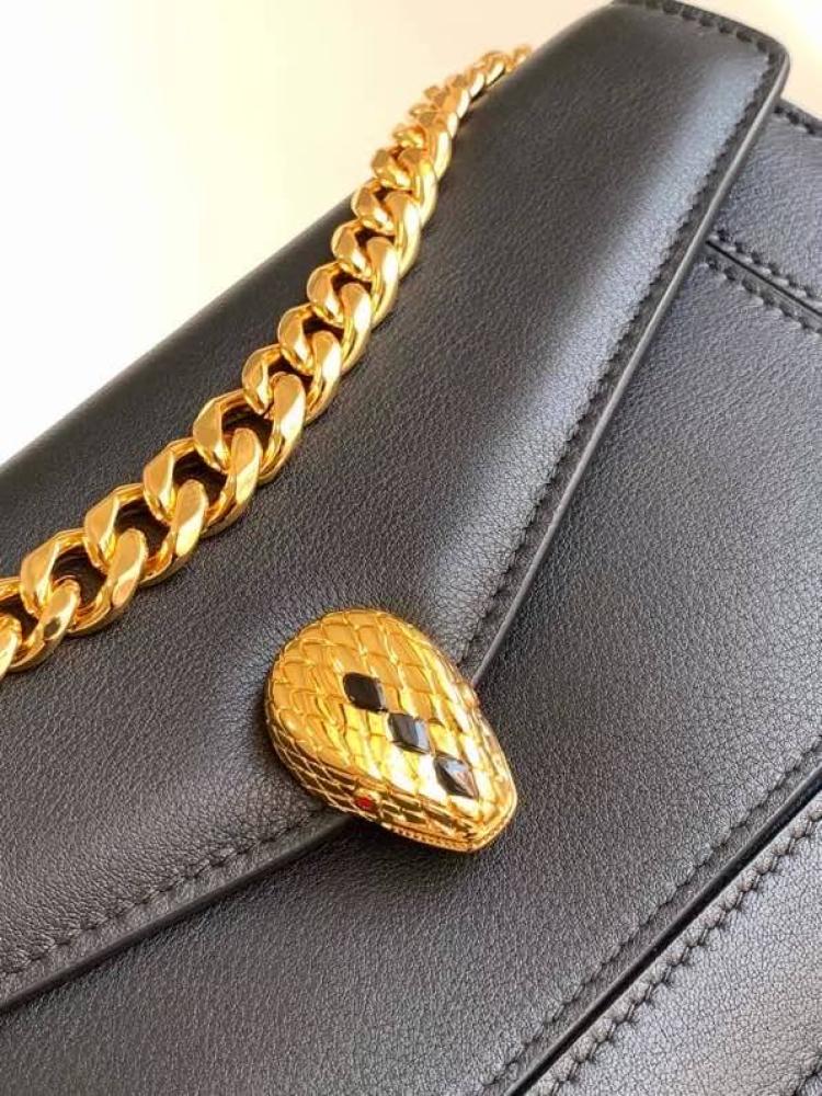 Bvlgari Serpenti Shoulder Bag – حقيبة بلغاري سوداء