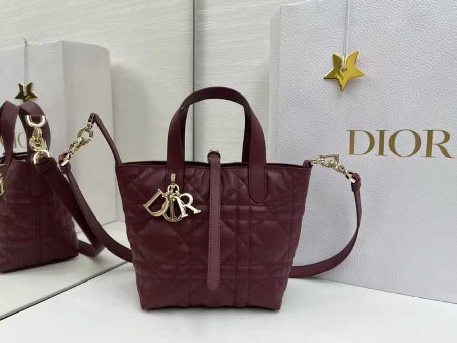 Dior Toujours – حقيبة ديور توجور الأنيقة | 16 × 12 × 18 سم