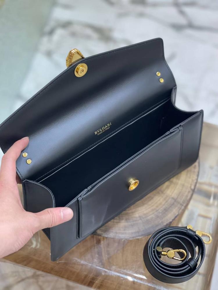Bvlgari Serpenti Shoulder Bag – حقيبة بلغاري سوداء