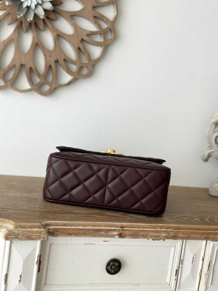 شانيل فينتج - Chanel Vintage Classic Flap Bag – مقاس 25 سم