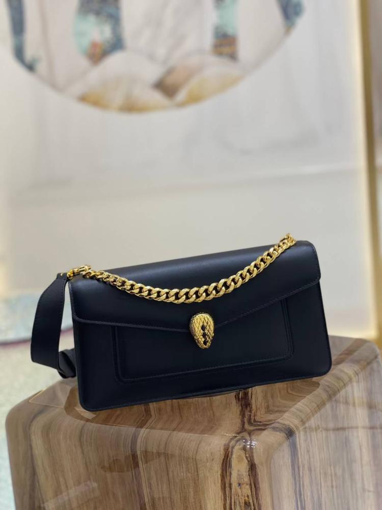 Bvlgari Serpenti Shoulder Bag – حقيبة بلغاري سوداء