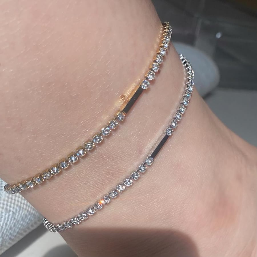 Tennis anklet