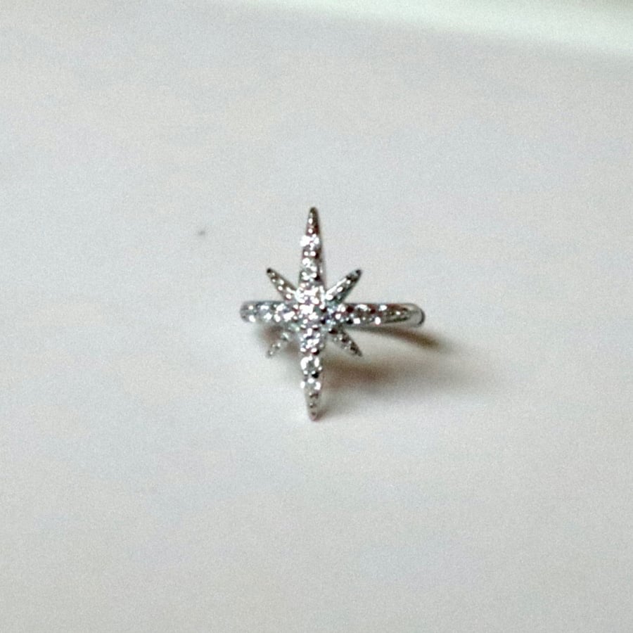 1pc sterling silver earrings