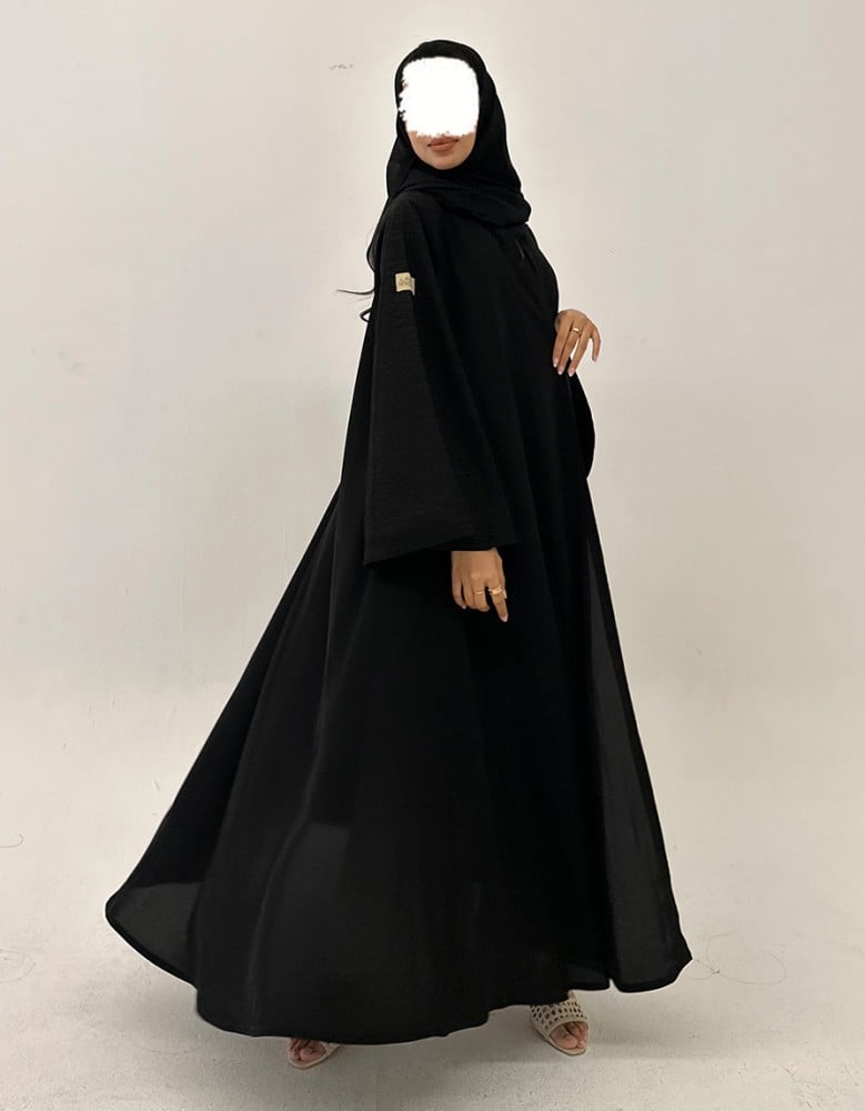 كريب كلوش واكمام لمعه كلوش
