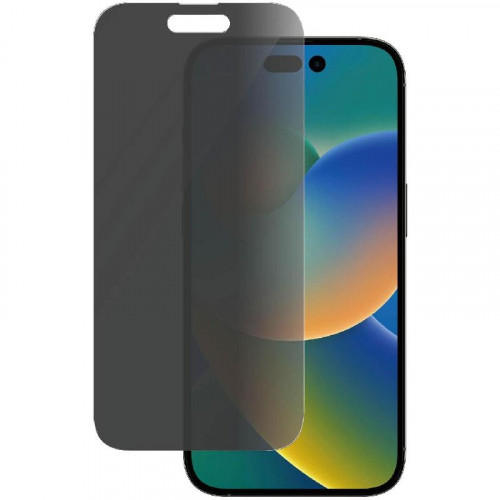 - بانزر جلاس‎‎ ‎Classic Fit‎ ‎حماية شاشة هاتف ذكي ‎‎زجاج مقسى , واقي خصوصية‎‎for iPhone ‎14‎ Pro ‎
