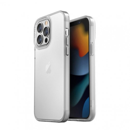 - يونيك AIRFNUD كفر ايفون 13PROMAX شفاف مقاوم للصدماتuniq airfender