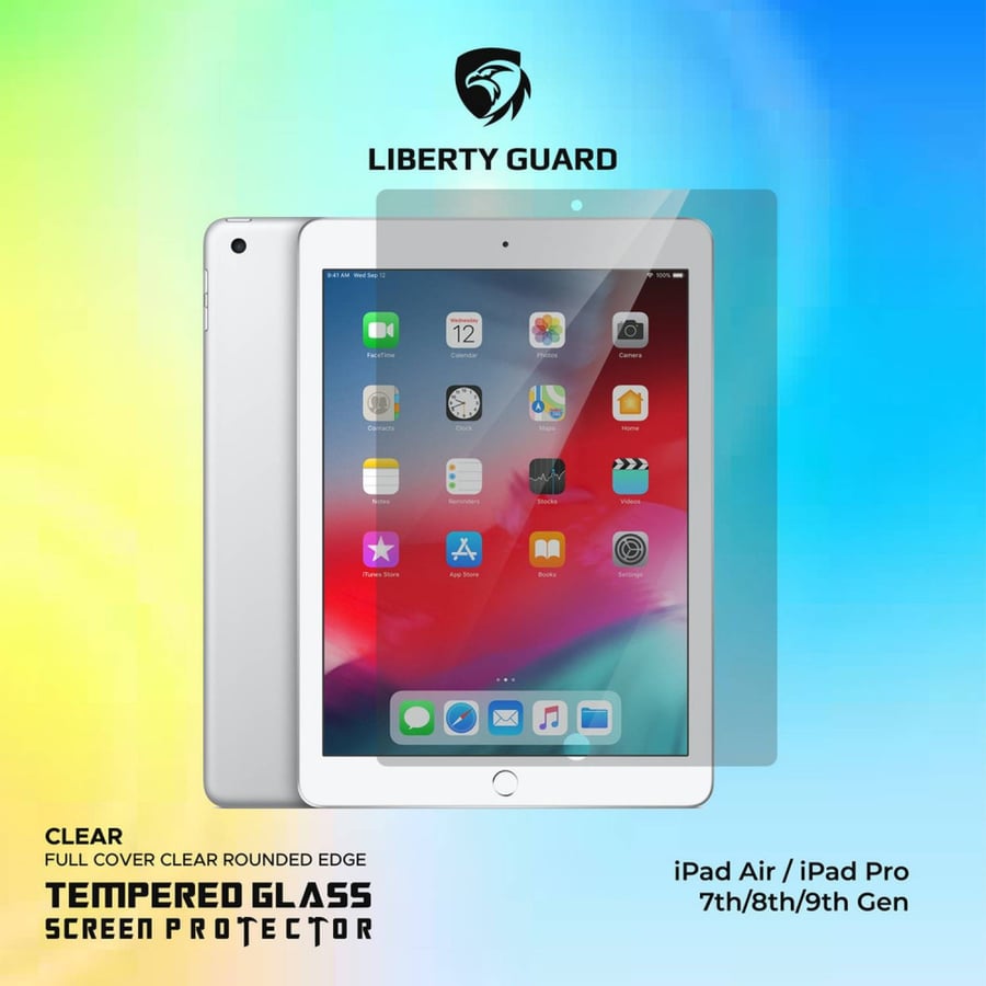 Ledbury Guard screen protection for iPad 7th/8th/9th generation, 10.2 inch size - transparent