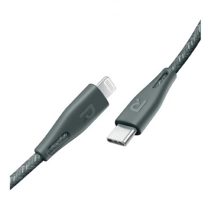 - كيبل راف باور USB-C إلى لايتنينق بطول 30 سم  - أخضر