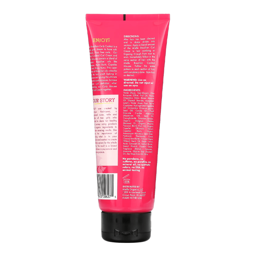 Milly Organics Brazilian Curl Cream - 220ml