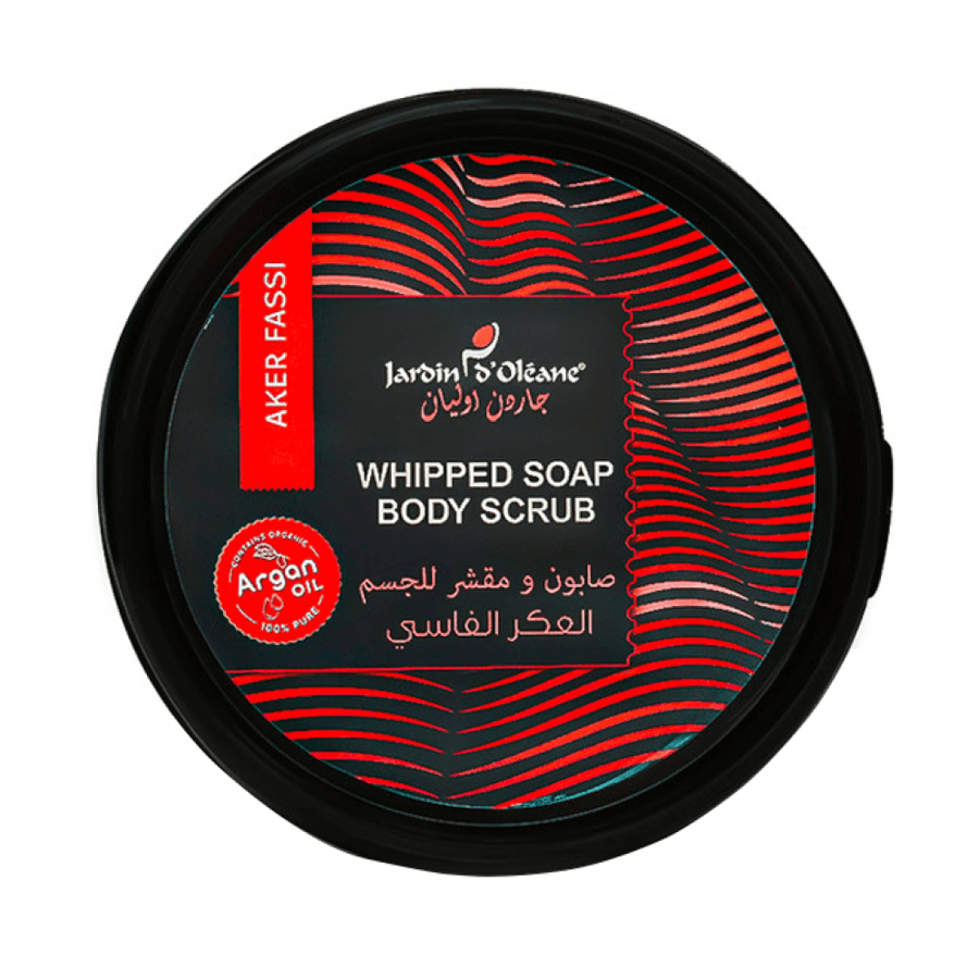 Body soap and scrub with Al-Akar Fassi from Garden Olian - 500g