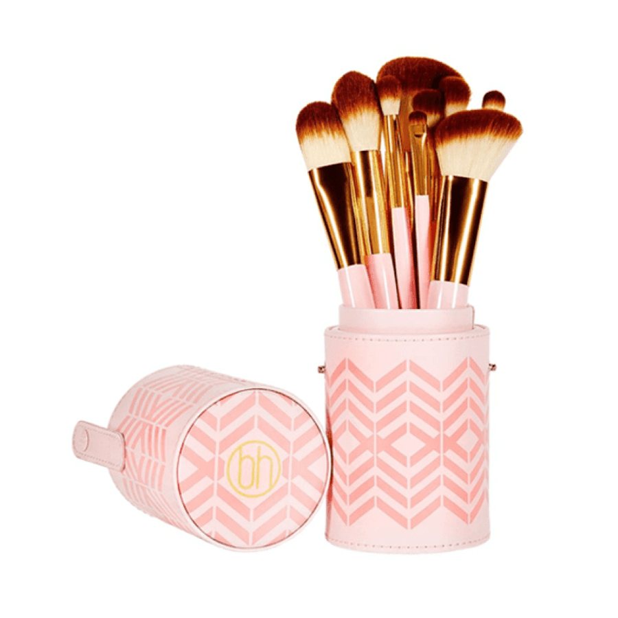 Makeup brush set from BH - Pink - 10 brushes