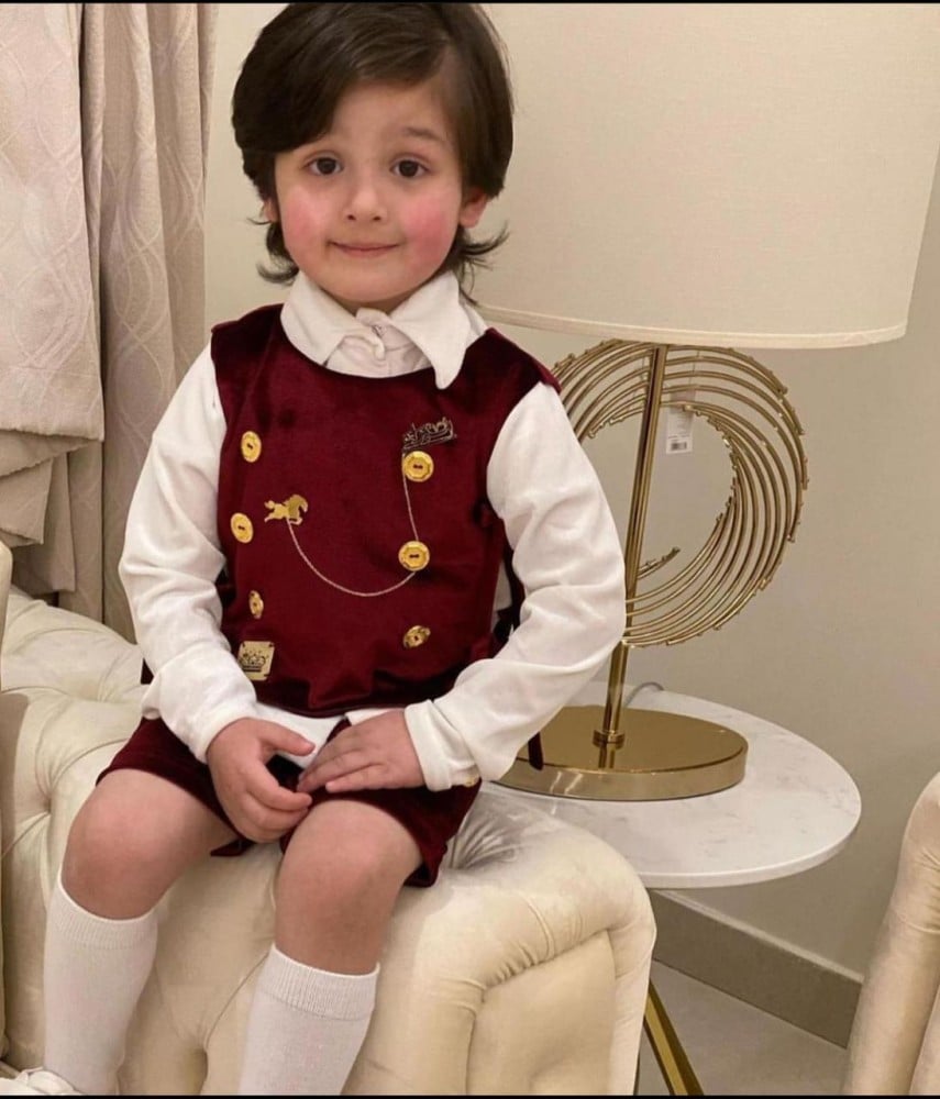 طقم الاخ والاخت المخمل العودي-طقم الاخ والاخت-متجر جونيور