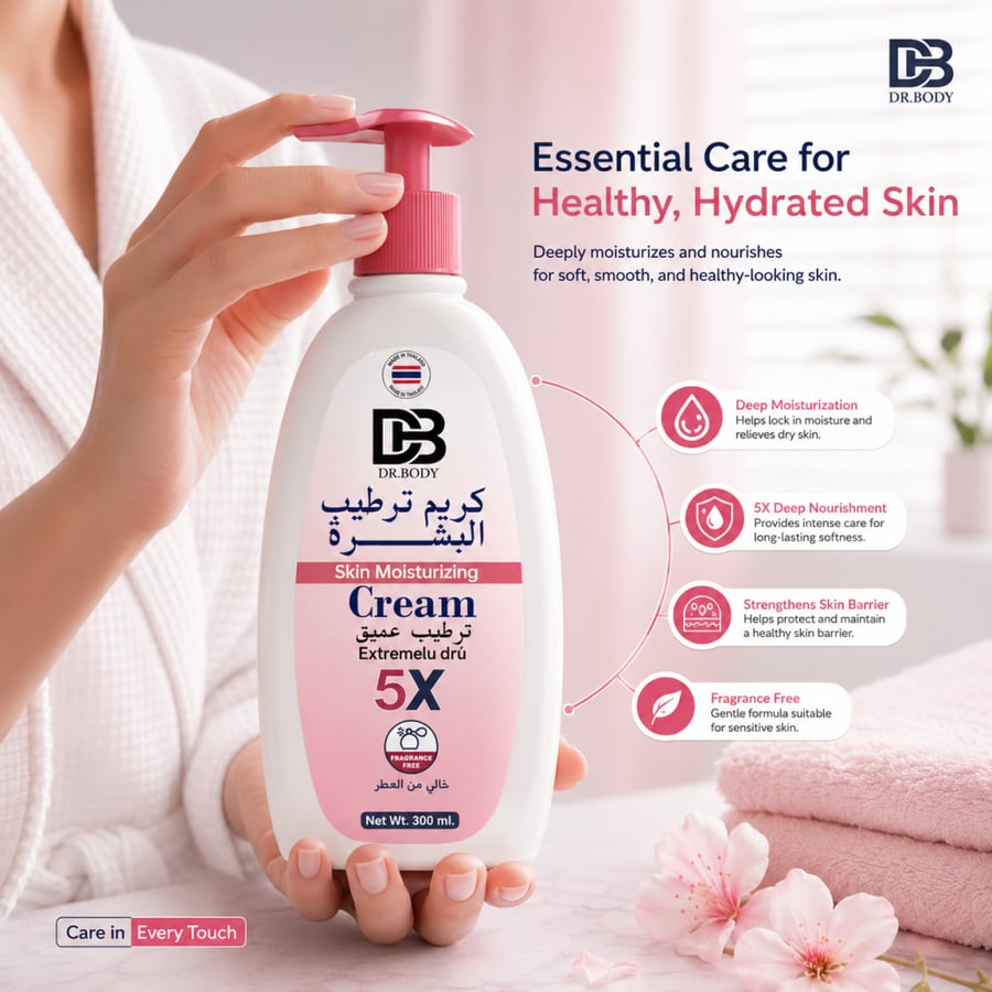 Deep moisturizing cream for dry skin from Doctor Body