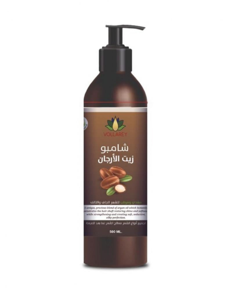 شامبو للعناية بالشعر بزيت الأرجان يغذي ويرطب الشعر الجاف والتالف من فولاري 500 مل