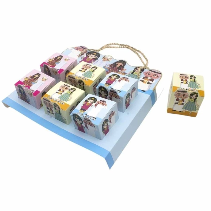 Eid distribution boxes 6 compartments