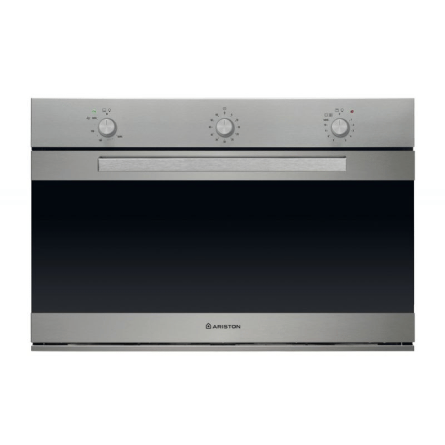 Built-in gas oven Ariston 90 cm stainless steel - MHG521 (IX)