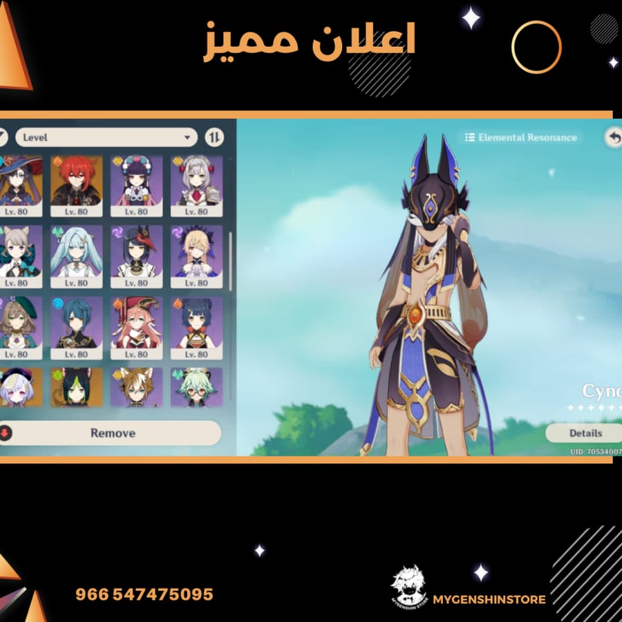 (966 547475095) حساب سيرفر اوروبا لفل 60 يحتوي (19 شخصية)